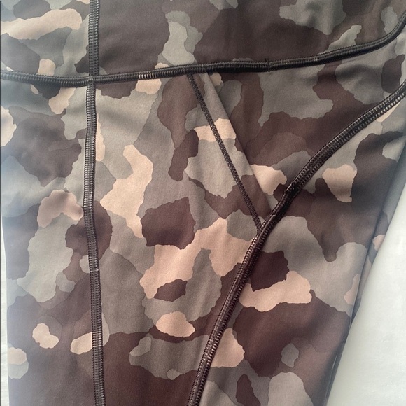 Athleta Gray & Brown high -Waist Leggings - Picture 10 of 11